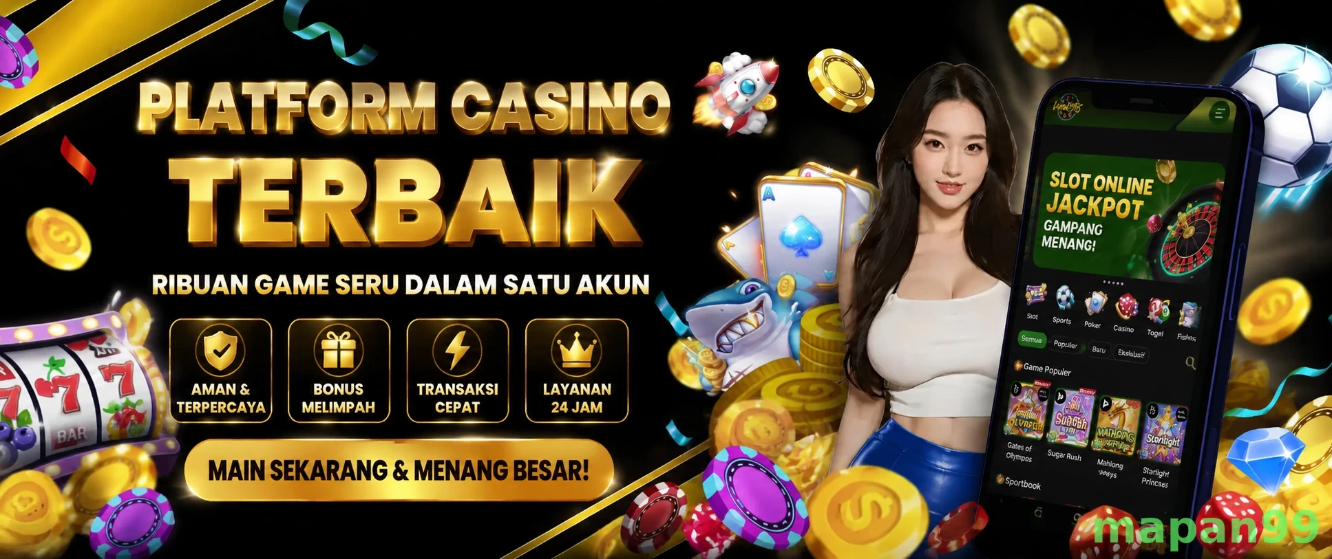 Ikon aplikasi mapan99 resmi